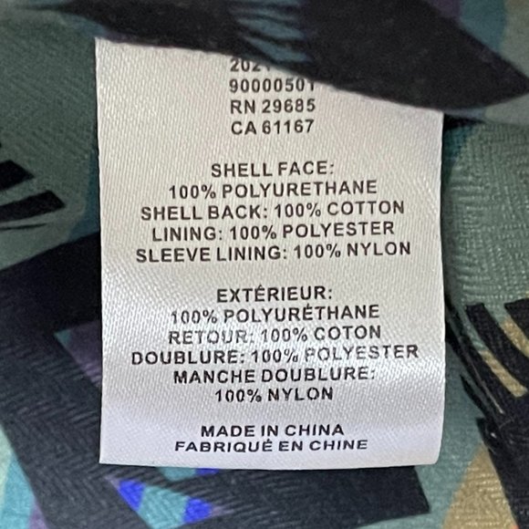 Pendleton | Marine Blue Hooded Rain Coat Jacket - Picture 8 of 10